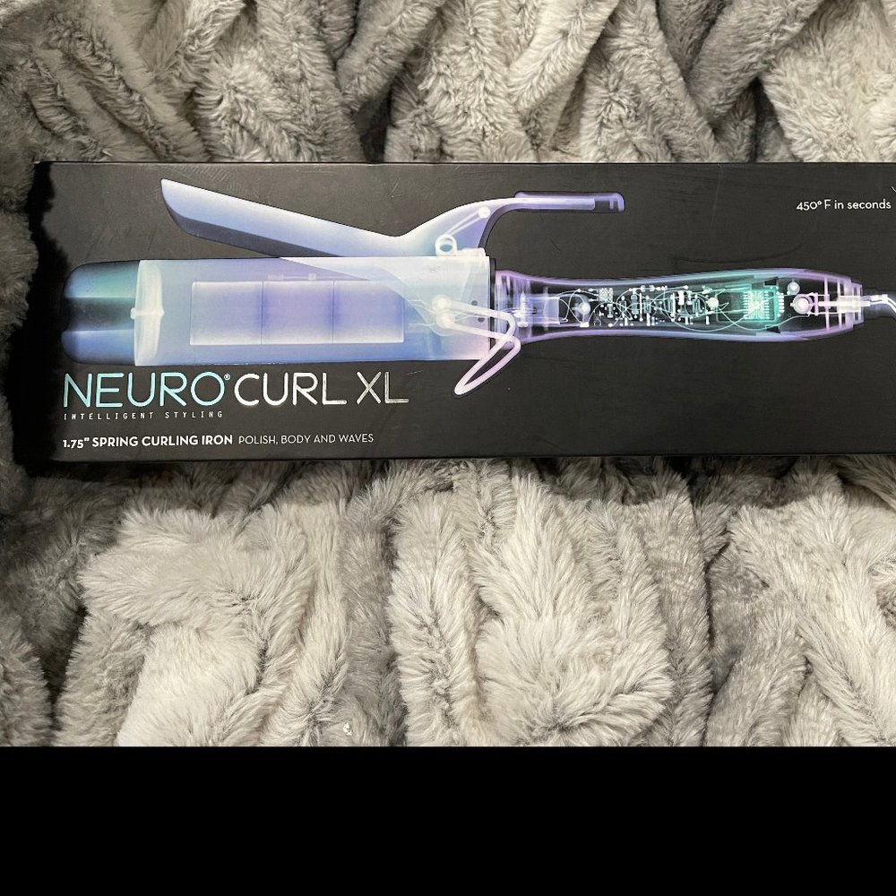 Paul Mitchell Neuro Curl XL 1.75" Spring Curling Iron for Polish, Body & Waves